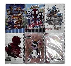 آرمان دفتر 50 برگ طلقی